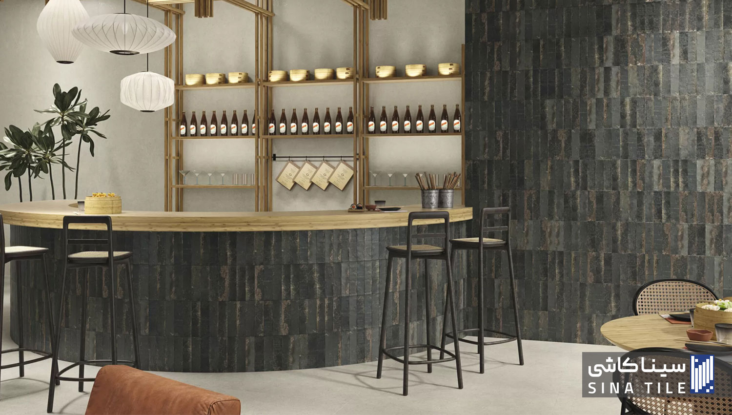 ترندهای رنگی گرم و طبیعت گرایانه کاشی و سرامیک