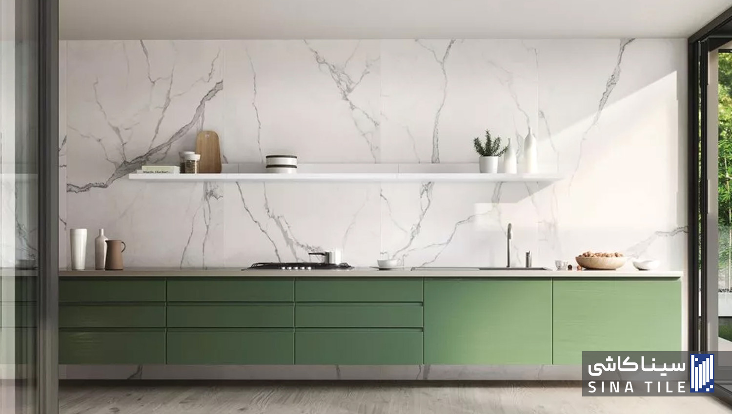 کاشی بین کابینتی اسلب