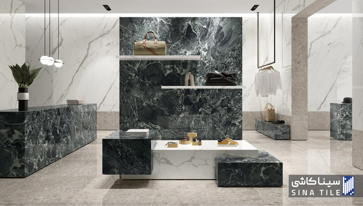 کاشی پرسلانی با لعاب پولیش