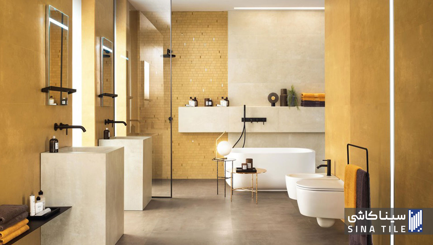 الاتجاهات الرائجة للألوان الدافئة والجذابة في البلاط والسراميك