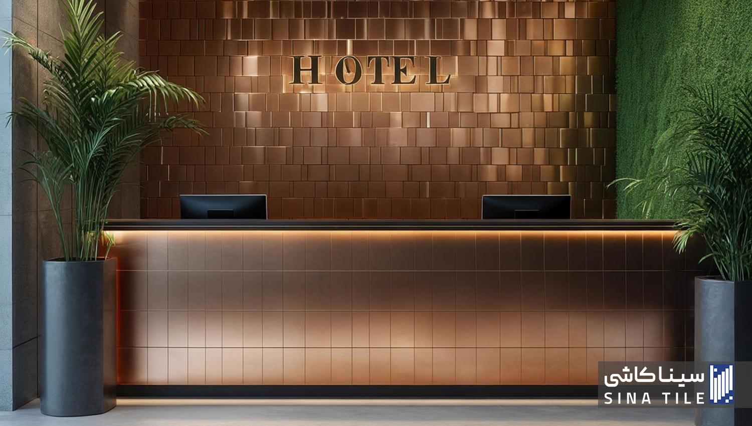 الاتجاهات الرائجة للألوان المعدنية واللامعة في البلاط والسراميك