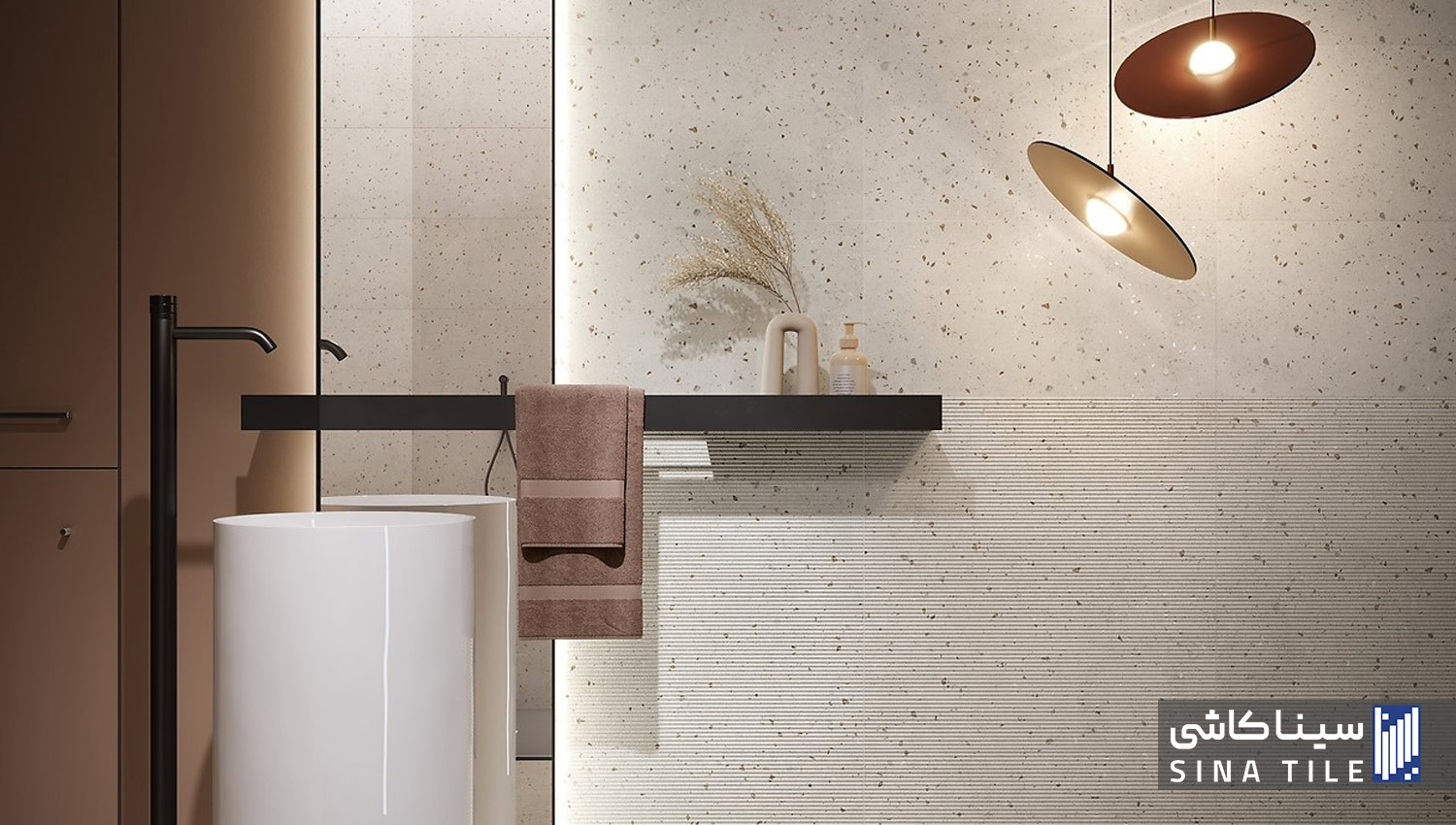 البلاط الفاتح المناسب للمساحات ذات التعرض المنخفض للإضاءة الطبيعية