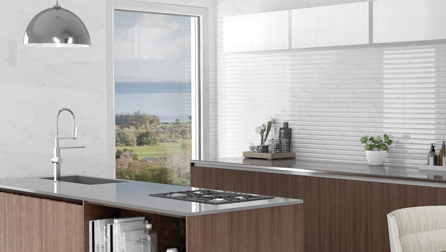 بلاط جدارن اقتصادي موديل جلاس بحجم 60*30