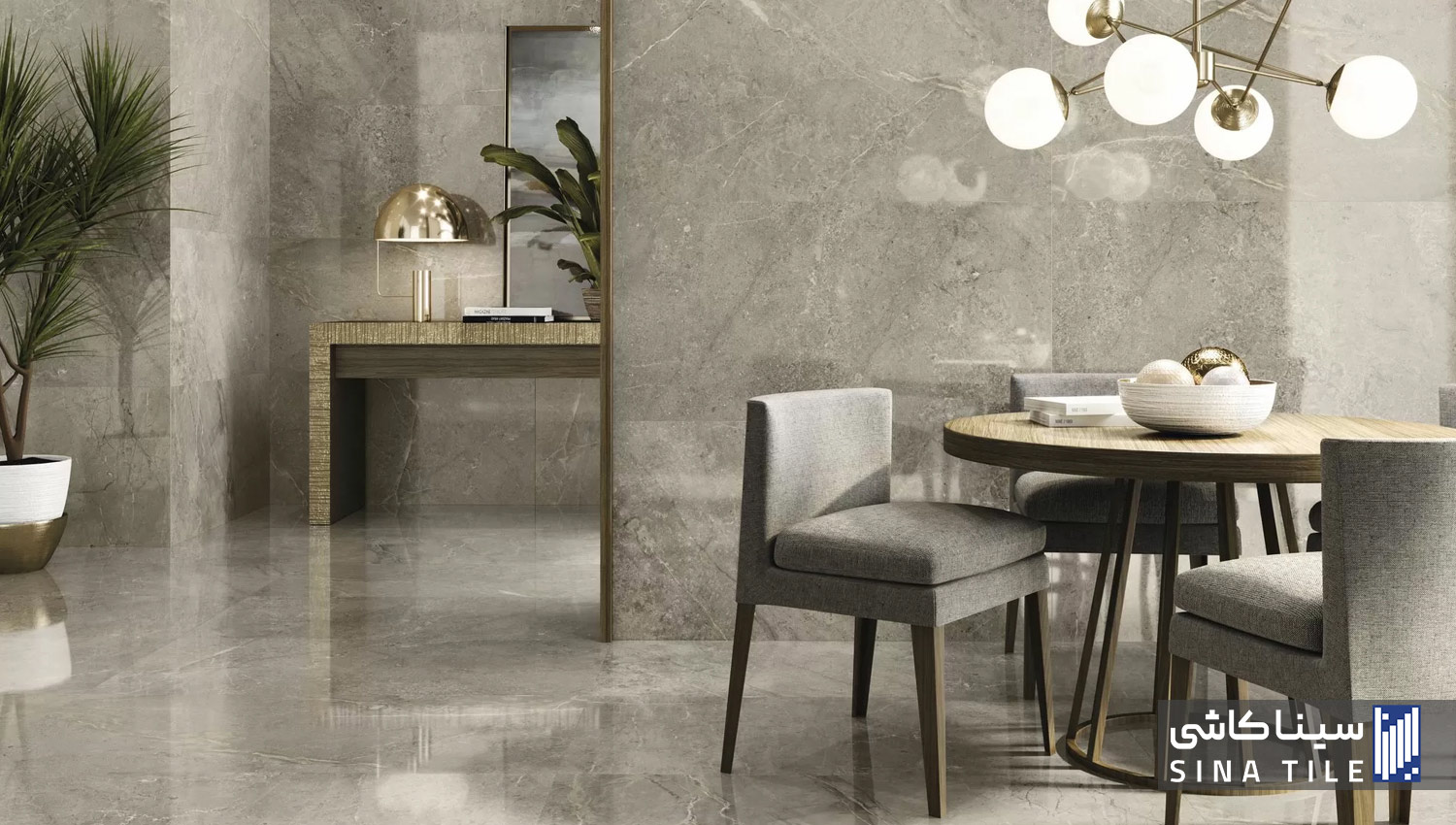 مواءمة لون البلاط مع درجة حرارة الإضاءة الباردة